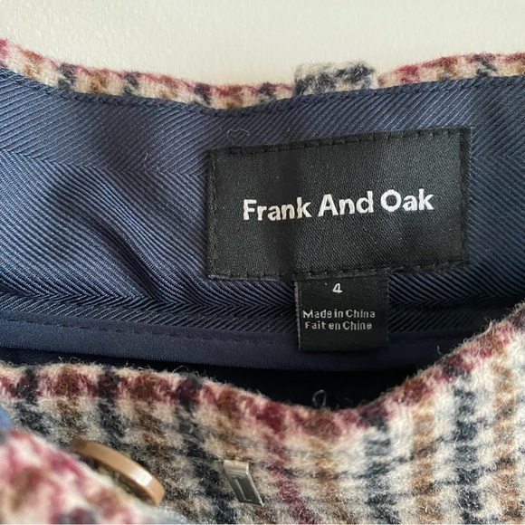 Frank and Oak houndstooth pants plaid - Picture 3 of 6